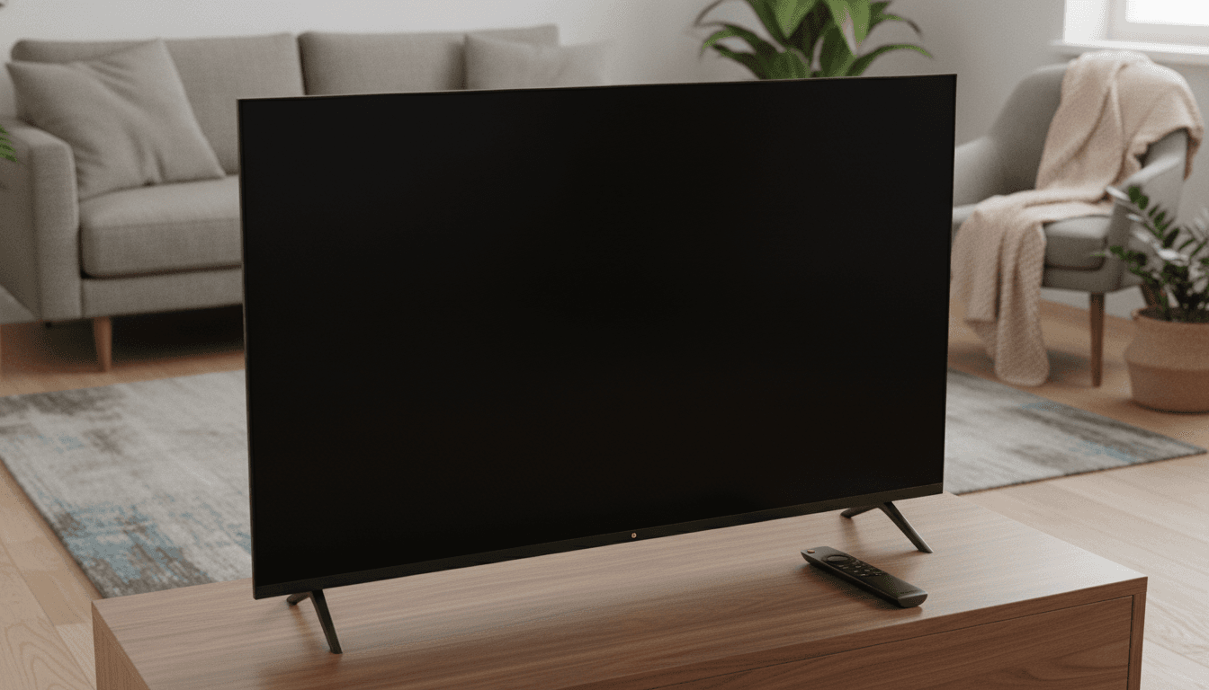 TV Não Liga e Fica com a Tela Preta: O que Pode Ser e Como Resolver